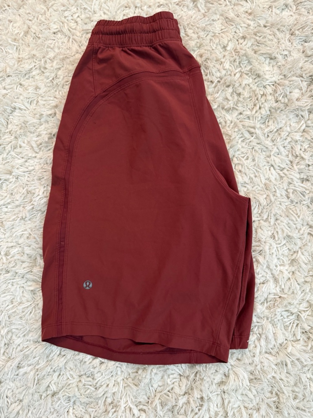 lululemon athletica Men's Deep Red Athletic Shorts
